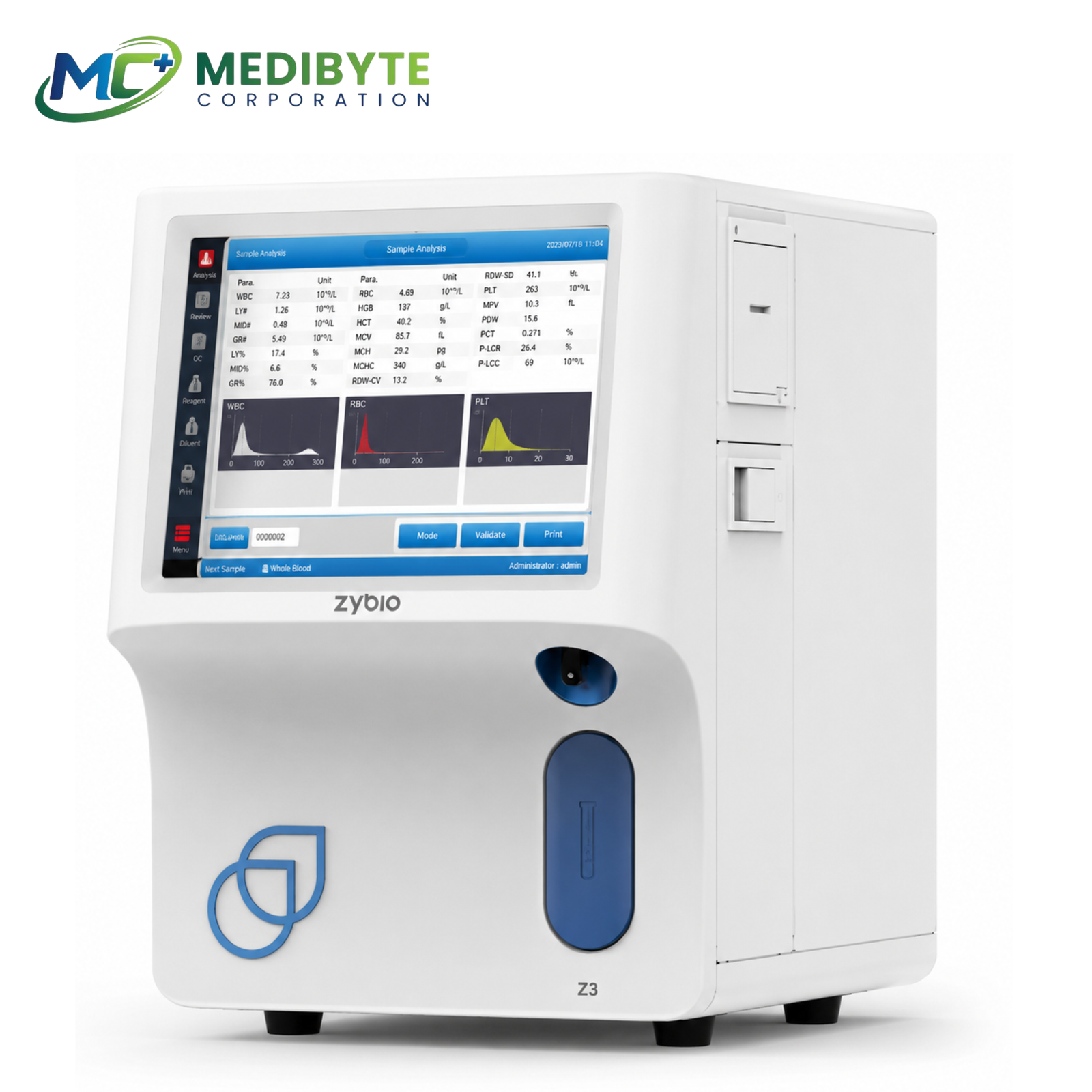 Zybio Hematology Analyzer Z3